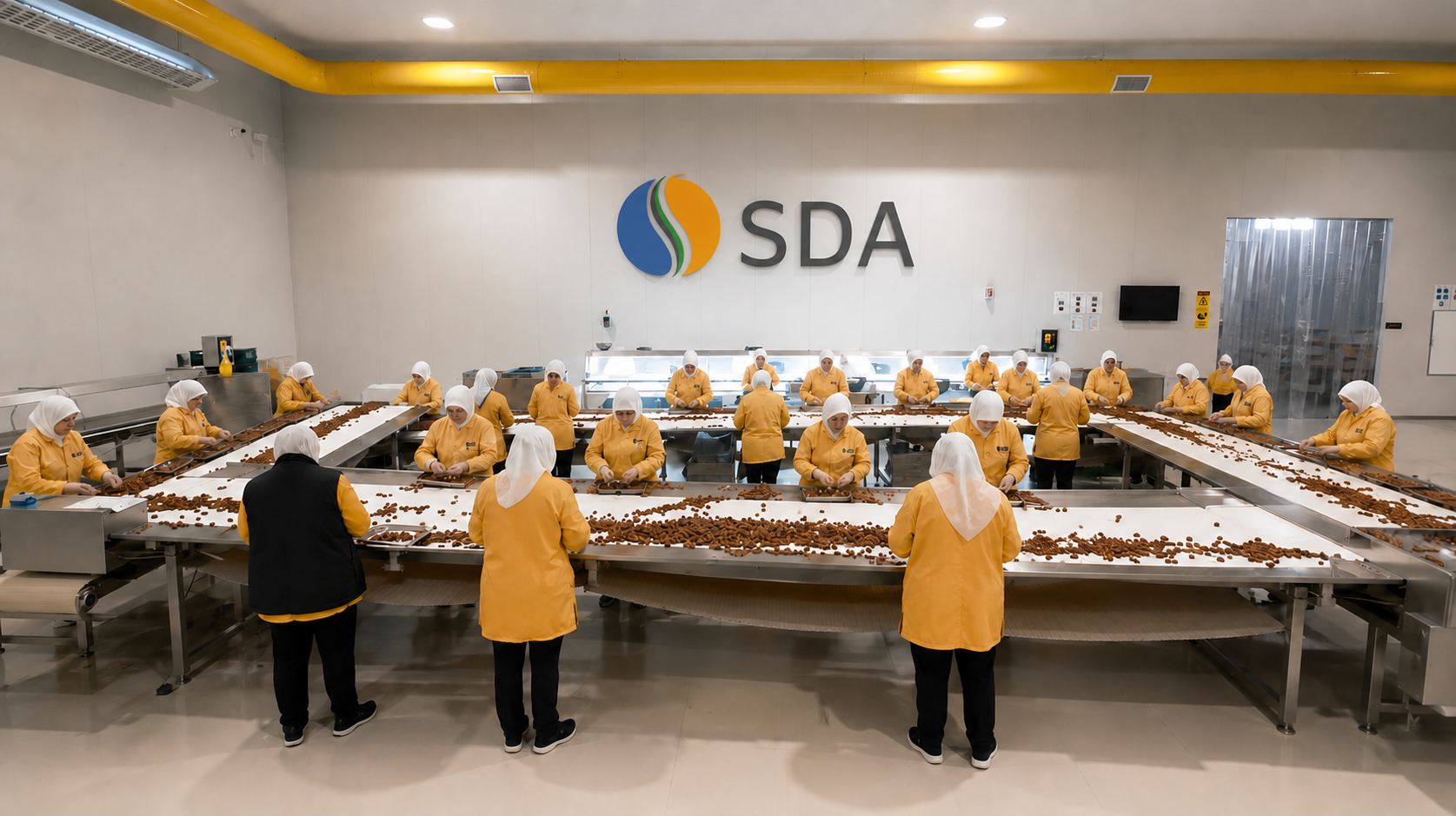 SDA Food kadın çalışanların liderliğinde üretim tesisi